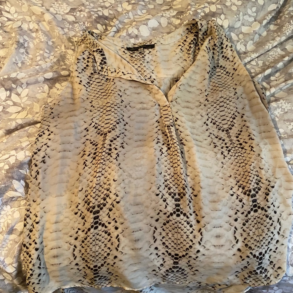 White, black, and grey snake skin design